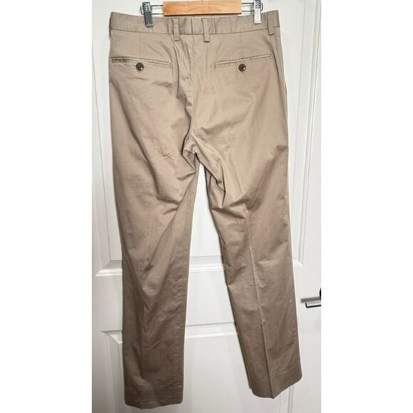 Men's Etro Beige Tailored Trousers‎ Size EU 46/ US 32 Made In Italy 100% Cotton. - Picture 3 of 7